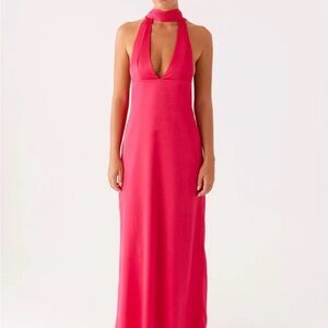 PEPPERMAYO Halter Maxi Dress